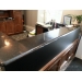 Granite Oak  Reception Desk Suite + 9' Credenza